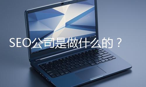 SEO公司是做什么的？科普一下